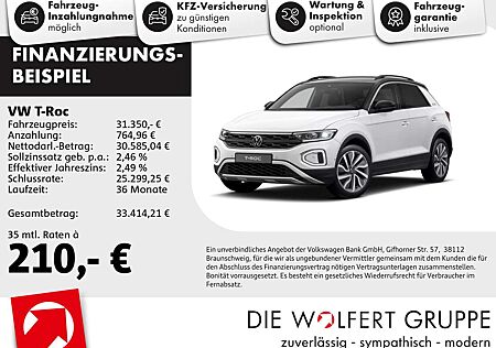 VW T-Roc Volkswagen GOAL 2.0 TDI DSG RFK AHK ACC NAVI
