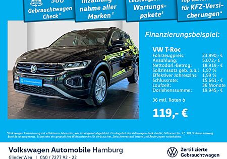 VW T-Roc Volkswagen 1.0 TSI Life PDC Klima LED Navi Sitzhzg