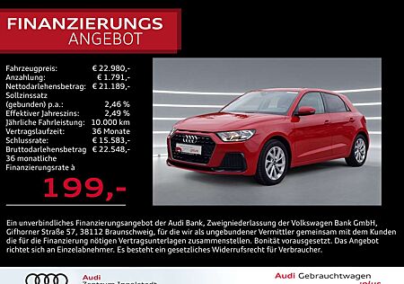 Audi A1 Sportback 25 TFSI NAVI+ PDC+ SHZ Advanced