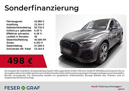 Audi Q5 Sportback 55 TFSI e qu S Line Navi,Matrix,B&O,Kame