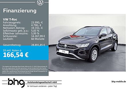 VW T-Roc Volkswagen 1.0 TSI Life SHZ PDC LED DAB NAVI