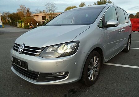 VW Sharan Volkswagen 2.0 TDI DSG Panorama Navi Leder 7 Sitze +