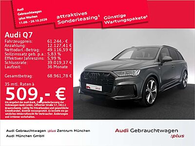 Audi Q7 50 TDI qu. S line AHK/Laser/Pano