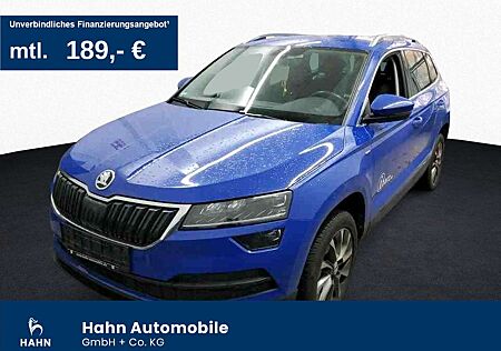 Skoda Karoq gebraucht kaufen Skoda Karoq 2.0 TDI DSG Clever LED Sitzhzg Einparkh