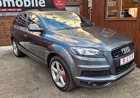 Audi Q7 3.0 TDI quattro, Panorama, 7 Sitze, S-Line