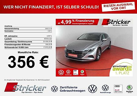 VW Arteon Volkswagen Shooting Brake Elegance 2.0TDI DSG 356,-ohne Anza