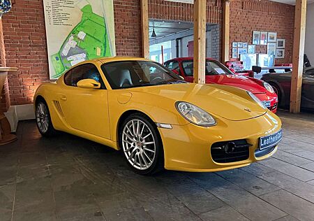 Porsche Cayman S* 6- GANG* SPEED GELB, MOTOR 1.000 KM*