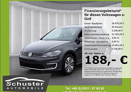 VW e-Golf Volkswagen *136PS LED Navi heizb.Frontsch PDCv+h CCS