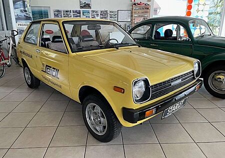 Toyota Starlet 1.0 DL 3türer Radio, ALU 1978 H-Kennzeichen