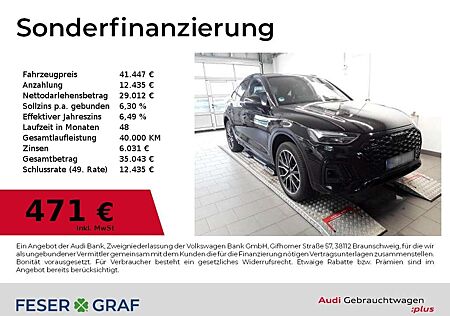 Audi Q5 Sportback 40 TFSI S Line Int Kamera,AHK,Leder,Navi