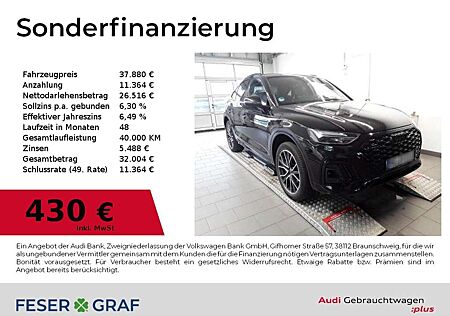 Audi Q5 Sportback 40 TFSI S Line Int Kamera,AHK,Leder,Navi