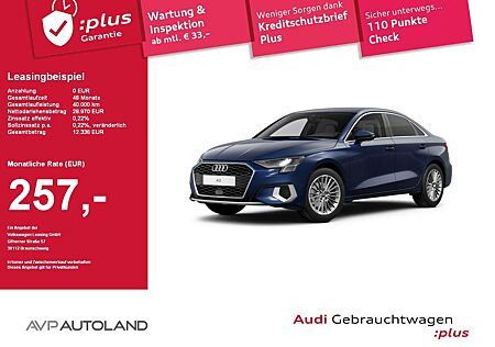 Audi A3 Limousine 35 TFSI S tronic advanced | SITZH.|