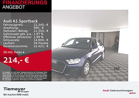 Audi A1 25 TFSI ADVANCED SMART-INT. SITZH S