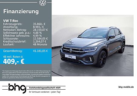 VW T-Roc Volkswagen 1.5 TSI DSG R-Line AHK Navi DCC Pano beats