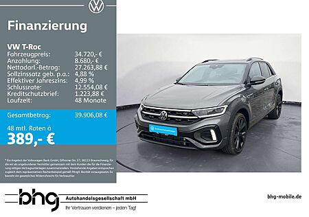 VW T-Roc Volkswagen 1.5 TSI DSG R-Line AHK Navi DCC Pano beats