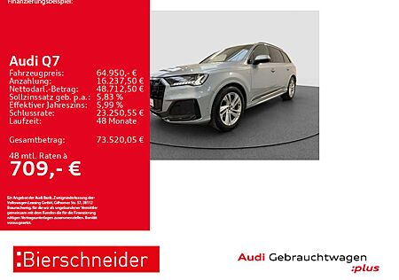 Audi Q7 50 TDI qu S-Line Black AHK PANO MATRIX 360