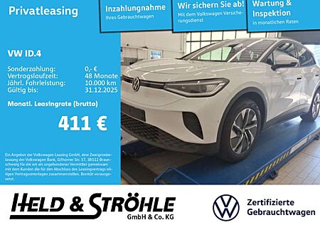 VW ID.4 Volkswagen Pro 210 kW IQ-LED WÄPU AHK 360° PARKLENK