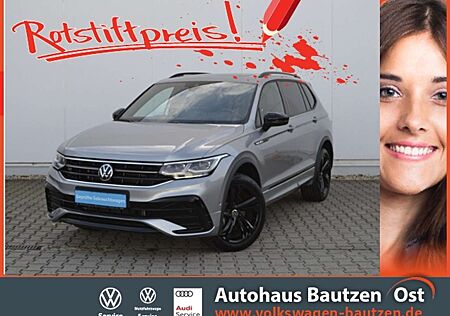VW Tiguan Allspace Volkswagen 2.0 TDI 200 PS 4M DSG VOLL R-Line BLACK-STYLE/AHK