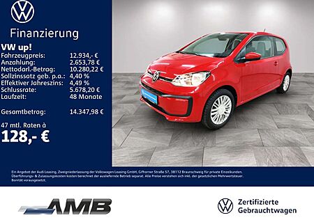 VW Up Volkswagen ! 1.0 Navi/Klima/15Zoll-Alufelgen