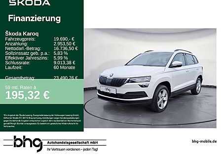 Skoda Karoq 1.5 TSI Sitzheizung AHK Klima GRA DAB+