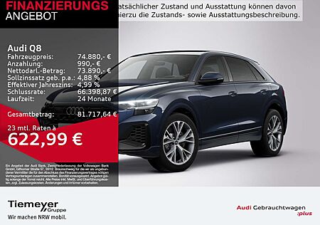 Audi Q8 55 TFSIe Q S LINE LUFT PANO LM21 LEDER