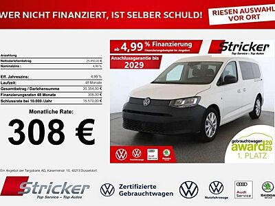 Volkswagen Caddy Kombi Maxi 2.0TDI 308,-ohne Anzahlung 7-Sitzer