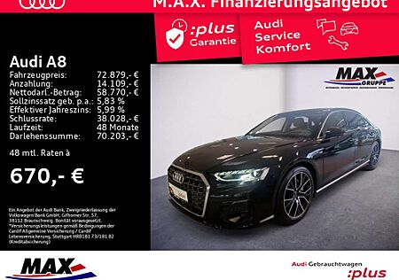 Audi A8 Lang 50 TDI QU S-LINE PANO+HUD+TV+HD-MATRIX+