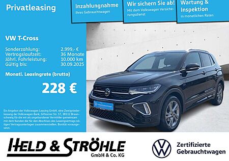 VW T-Cross Volkswagen R-Line 1.5 TSI DSG IQ-LED NAV AHK KAM