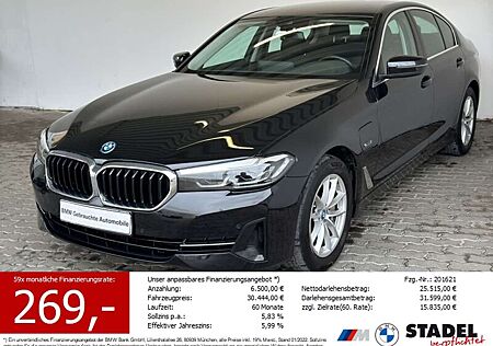 BMW 520 e Limousine Navi.LED.WLAN.Sport-LR.RüKam.DAB