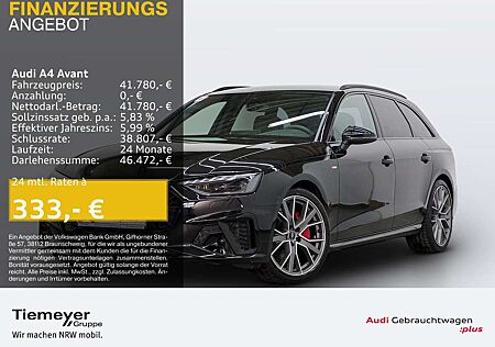 Audi A4 40 TFSI Q 2 x S LINE LM19 KAMERA NAVI+