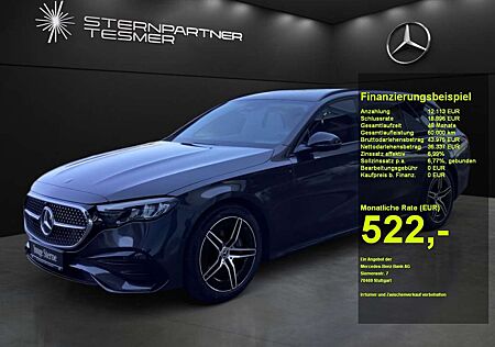 Mercedes-Benz E 220 d T AMG Night Distronic AHK RFK MBUX LED