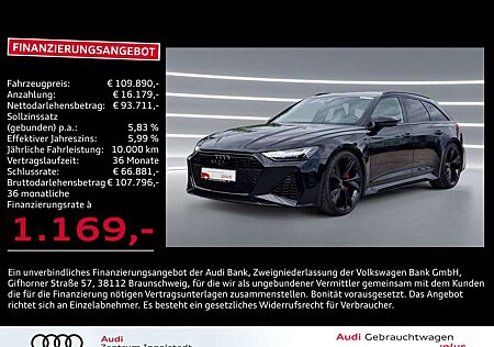 Audi RS6 Avant LASER Allradl. RS-AGA HuD 280km/h 22"