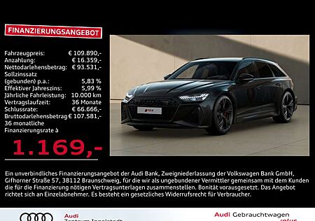 Audi RS6 Avant LASER Allradl. RS-AGA HuD 280km/h 22"