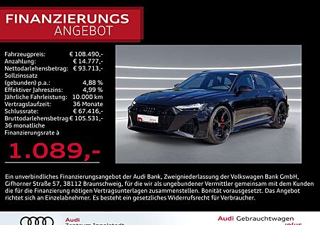 Audi RS6 Avant LASER Allradl. RS-AGA HuD 280km/h 22"