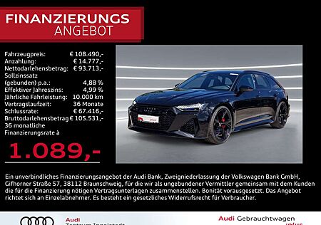 Audi RS6 Avant LASER Allradl. RS-AGA HuD 280km/h 22"