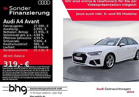 Audi A4 35 TDI S-tronic S-Line Navi el.Heck