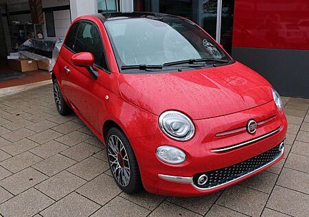 Fiat 500 Red 1.0 GSE Hybrid 16"/NAVI/GLASDACH/TECHPAK