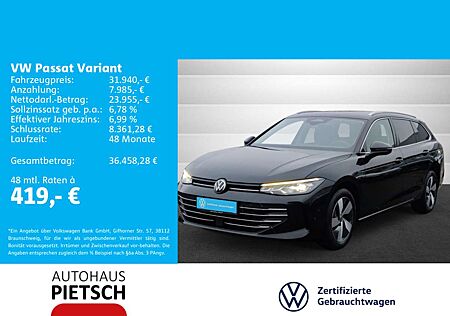 VW Passat Variant Volkswagen 1.5 eTSI DSG Business AHK 360°