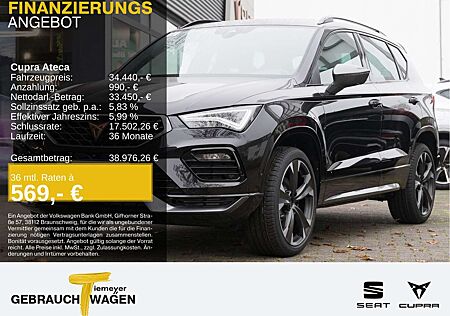 Cupra Ateca 1.5 TSI DSG TOP VIEW NAVI SITZHZ LM19 KEYL