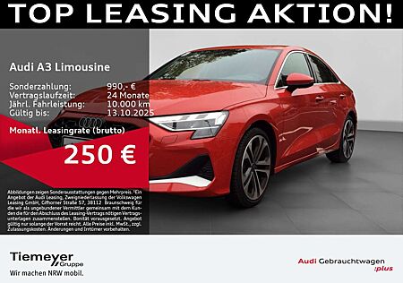Audi A3 35 TDI ADVANCED MATRIX LM18 KAMERA