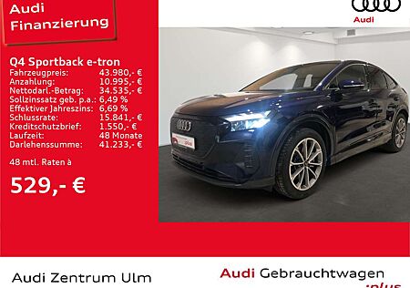 Audi Q4 e-tron Q4 Sportback 45 e-tron AHK NAV+ E-KLAPPE