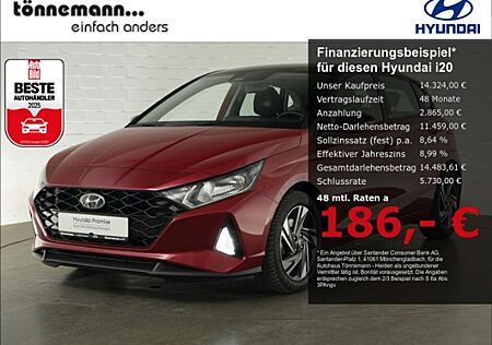 Hyundai i20 T-GDi TREND+CARPLAY+SITZ /LENKRAHEIZUNG+DAB+WIRELE