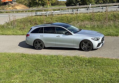 Mercedes-Benz C 180 T (206.241)-AMG-Pano-Night-MBUX