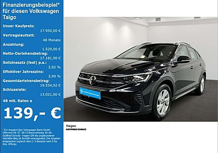 VW Taigo Volkswagen 1.0 TSI LED NAV APP SHZ KLIMAAUT Life