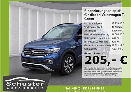 VW T-Cross Volkswagen Life 1.0TSI*ACC Navi SHZ VKZ-Erk PDC 17*