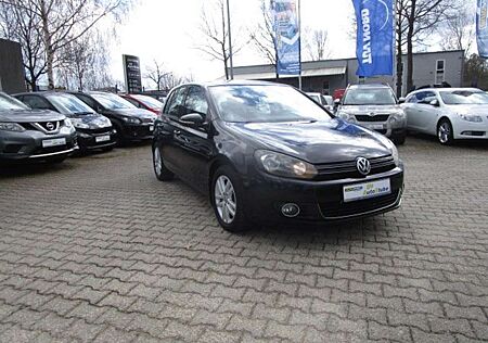 VW Golf Volkswagen -6 Highl. Teilleder-Multilenkrad-Klima-Sitzh.-Temp