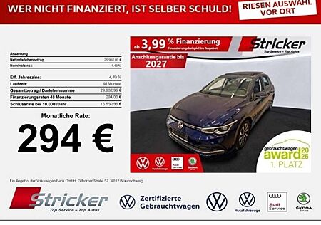 VW Golf Volkswagen Active 2.0TDI DSG 294,-ohne Anzahlung AHK Pano IQ