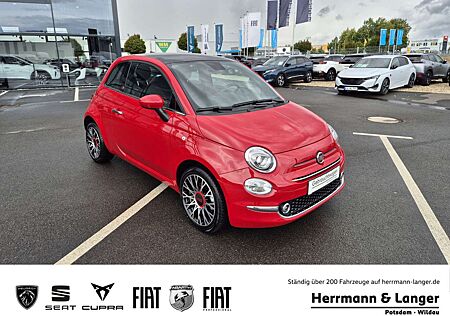 Fiat 500 1.0 Red Navi Glasdach