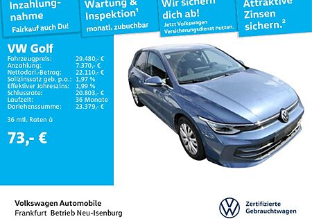 VW Golf Volkswagen VIII 2.0 TDI DSG Style Navi IQ.LIGHT - LED-