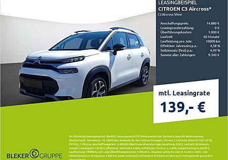 Citroën C3 Aircross Citroen PureTech 110 S&S Shine